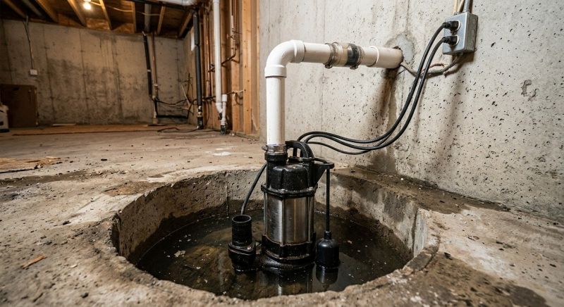 Basement Sump Pump Service in Providence, RI