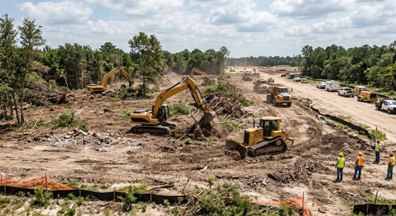 Commercial Site Clearing in Atlanta, GA