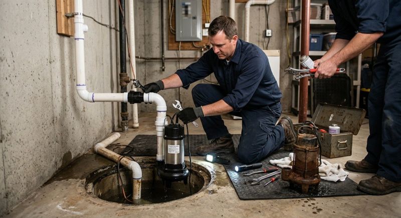 Ejector Pump Installation in Warwick, RI