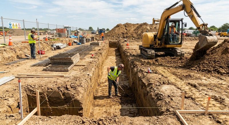 Foundation Excavation in Atlanta, GA